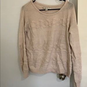 Cream sweater